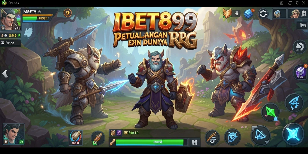 Tampilan gameplay IBET899 yang epik dan menakjubkan.