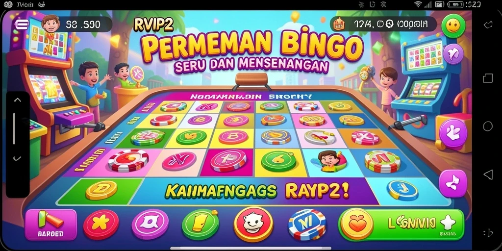 Tampilan menarik dalam gameplay Bingo RVIP2 yang seru dan kompetitif.